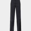 Donkere Rebel Rider Wash hybride denim loszittende broek Donkere Rebel Rider Wash hybride denim loszittende broek
