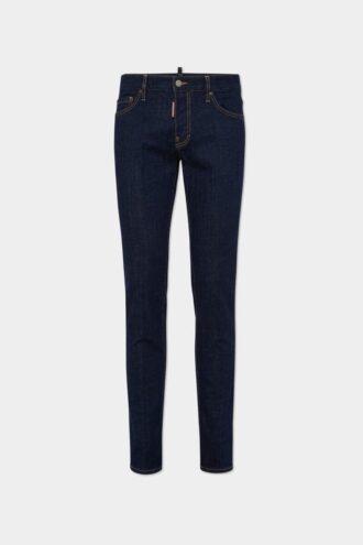 Donkere Rince Wash Slim Jeans