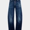 Donkere Smoker Wash Loose Twist-Jeans Donkere Smoker Wash Loose Twist-Jeans