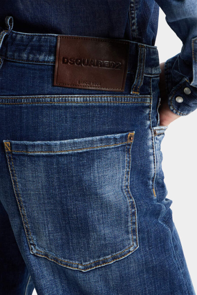 Donkere Smoker Wash Loose Twist-Jeans Donkere Smoker Wash Loose Twist-Jeans