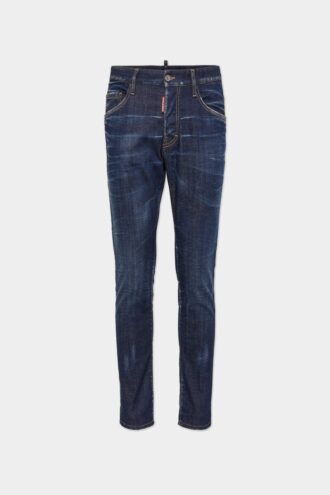 Donkere, strakke Skater Jean