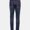 Donkere, strakke Skater Jean Donkere, strakke Skater Jean