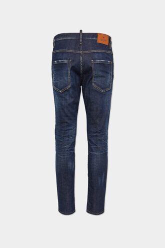 Donkere, strakke Skater Jean