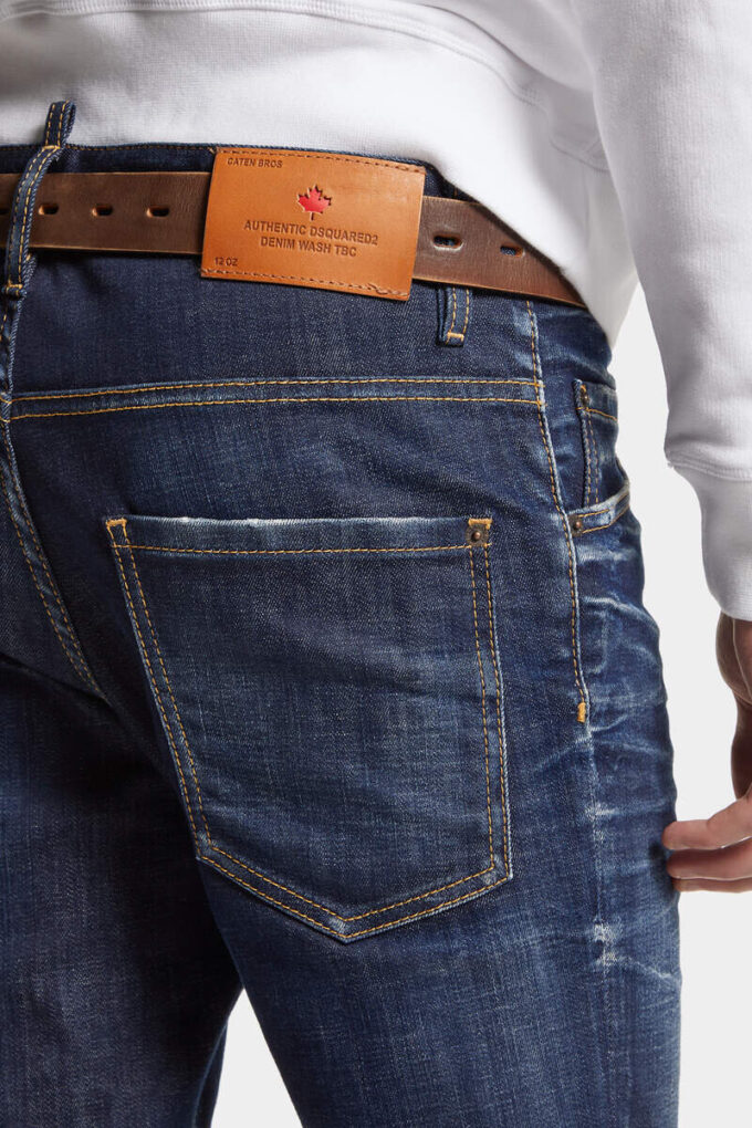 Donkere, strakke Skater Jean Donkere, strakke Skater Jean