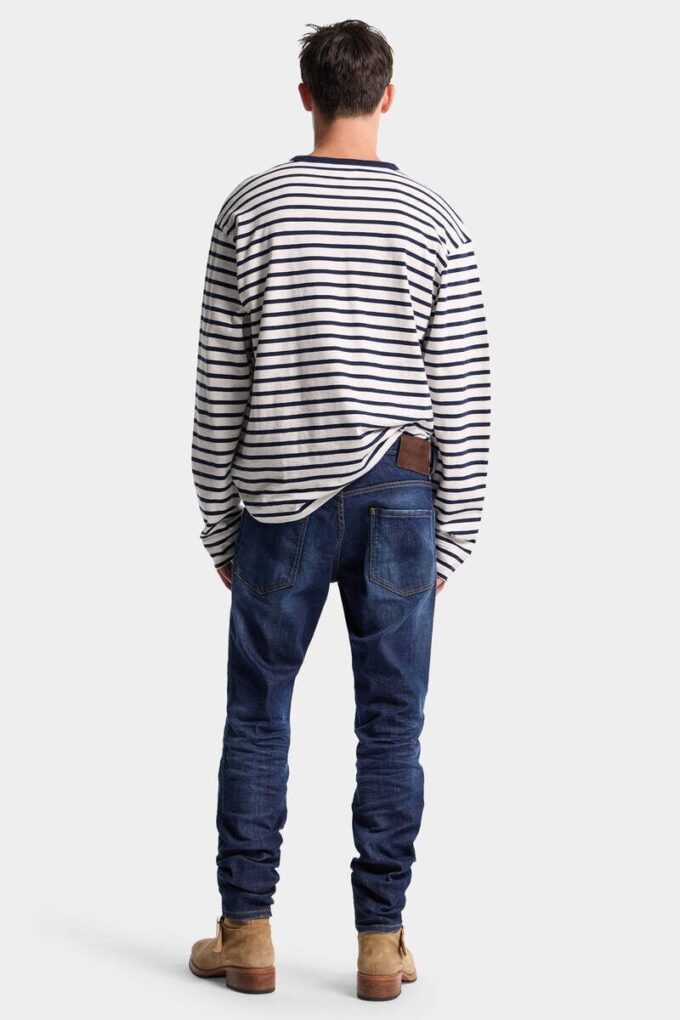 Donkere, strakke Teddy-Jeans Donkere, strakke Teddy-Jeans