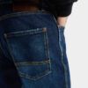 Donkere Teddy Mini Front-Jeans met Smoker-was Donkere Teddy Mini Front-Jeans met Smoker-was
