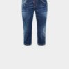 Donkere zomer Jeans zonder rits Donkere zomer Jeans zonder rits