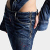 Donkere zomer Jeans zonder rits Donkere zomer Jeans zonder rits