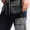 Donkere, zware, losse twist-Jeans Donkere, zware, losse twist-Jeans