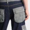 Donkere, zware, losse twist-Jeans Donkere, zware, losse twist-Jeans