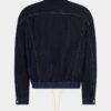 Donkergewassen cargo-Jeans-jasje Donkergewassen cargo-Jeans-jasje