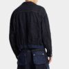 Donkergewassen cargo-Jeans-jasje Donkergewassen cargo-Jeans-jasje