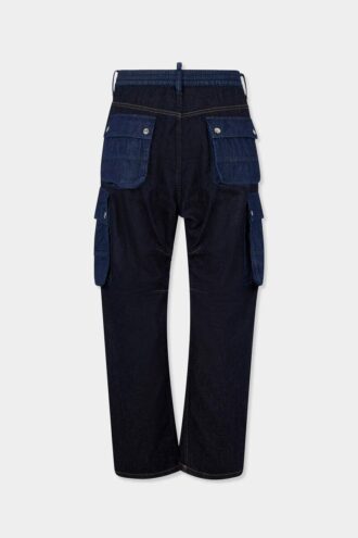 Donkergewassen Kawaii-Jeans