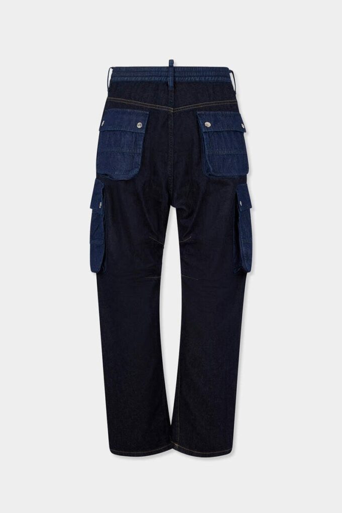Donkergewassen Kawaii-Jeans Donkergewassen Kawaii-Jeans