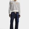 Donkergewassen Kawaii-Jeans Donkergewassen Kawaii-Jeans
