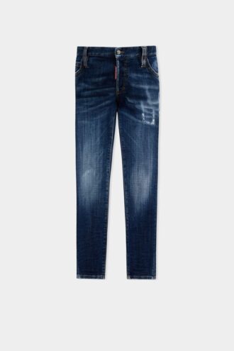 Donkergewassen skinny jeans