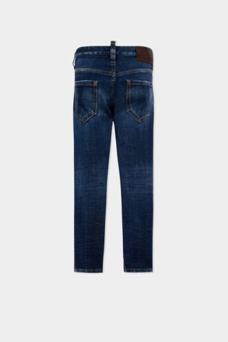 Donkergewassen skinny jeans