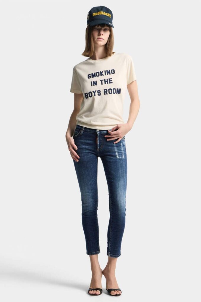 Donkergewassen skinny jeans Donkergewassen skinny jeans