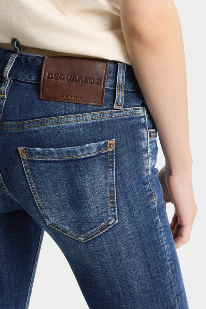Donkergewassen skinny jeans Donkergewassen skinny jeans