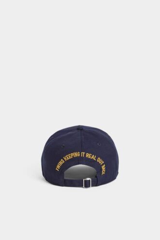 Dsquared2-baseballpet met logo