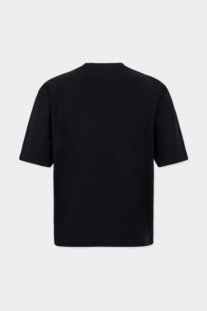 Dsquared2 geborduurd T-shirt met losse pasvorm Dsquared2 geborduurd T-shirt met losse pasvorm