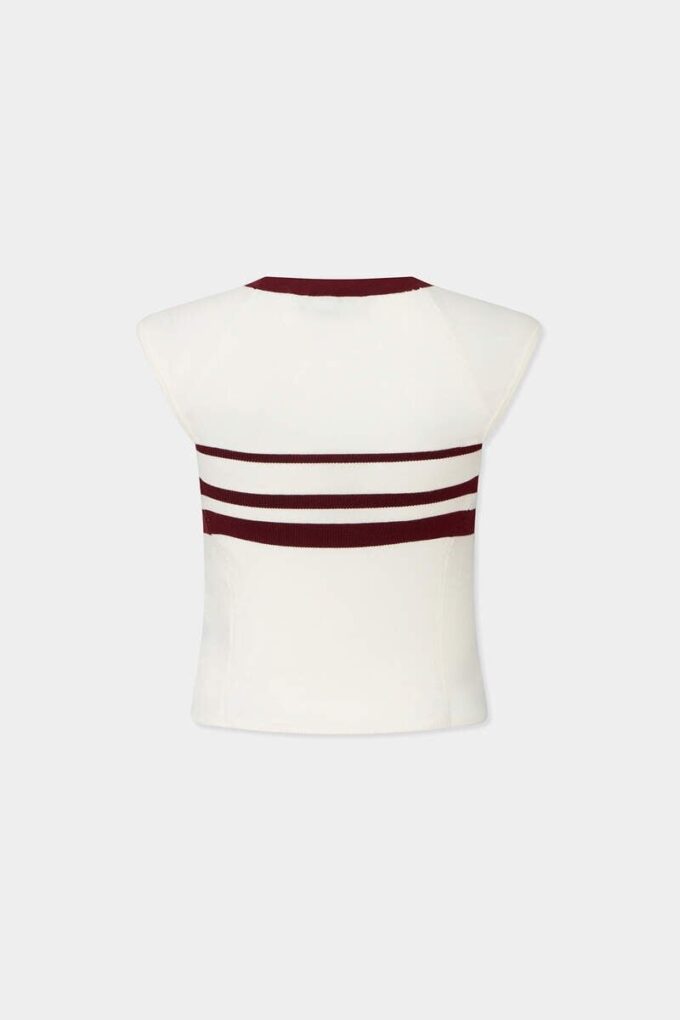 Dsquared2 gebreid T-shirt Dsquared2 gebreid T-shirt