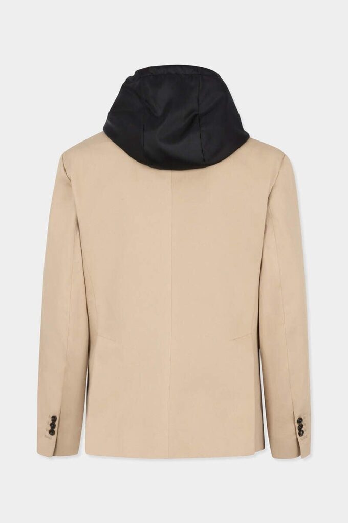 Dsquared2 Heritage blazer met capuchon Dsquared2 Heritage blazer met capuchon