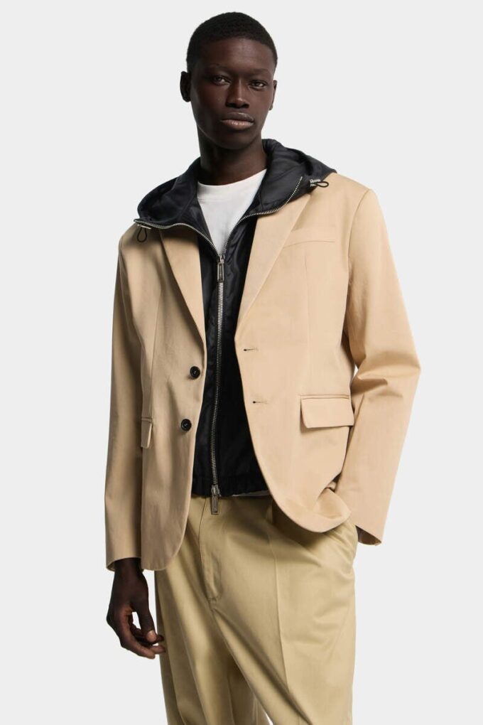Dsquared2 Heritage blazer met capuchon Dsquared2 Heritage blazer met capuchon