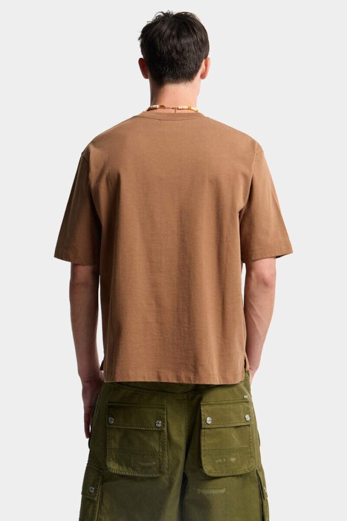 Dsquared2 kenmerkend T-shirt met losse pasvorm Dsquared2 kenmerkend T-shirt met losse pasvorm