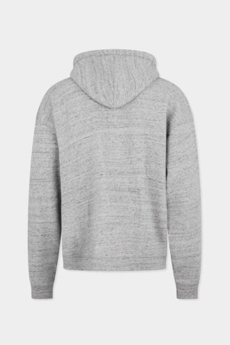 Dsquared2 kenmerkende hoodie met rits en relaxte pasvorm