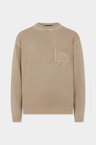 Dsquared2 kenmerkende jersey-steek trui