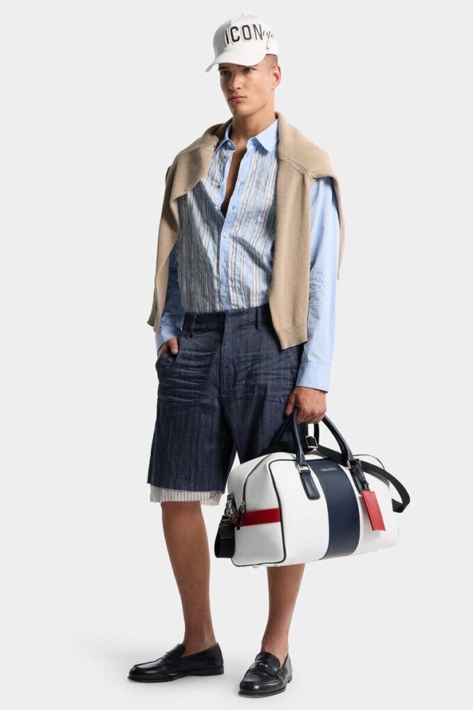Dsquared2 kenmerkende jersey-steek trui