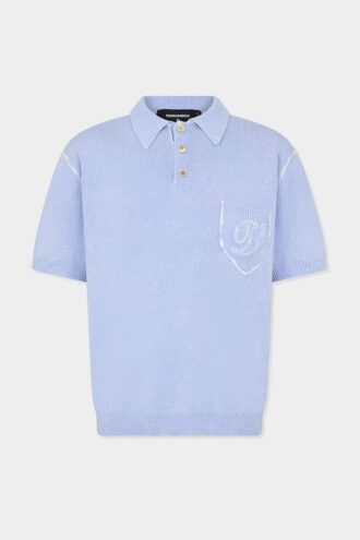 Dsquared2 kenmerkende polo met korte mouwen
