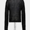 Dsquared2 kenmerkende pullover met opengewerkt patroon Dsquared2 kenmerkende pullover met opengewerkt patroon