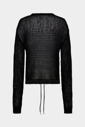 Dsquared2 kenmerkende pullover met opengewerkt patroon