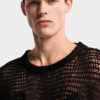 Dsquared2 kenmerkende pullover met opengewerkt patroon Dsquared2 kenmerkende pullover met opengewerkt patroon