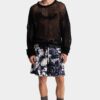 Dsquared2 kenmerkende pullover met opengewerkt patroon Dsquared2 kenmerkende pullover met opengewerkt patroon