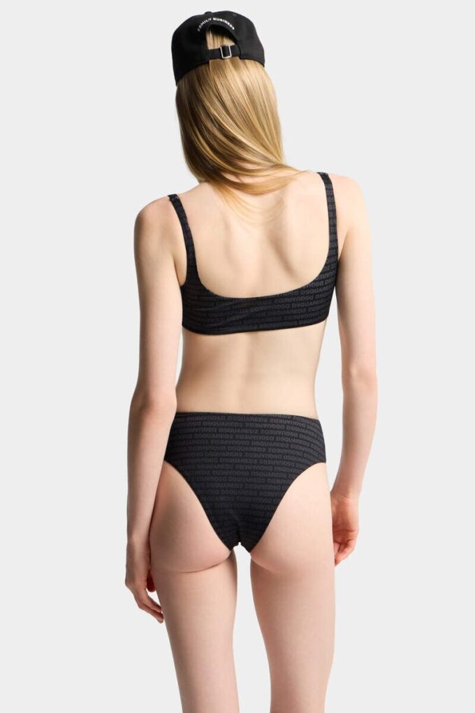 Dsquared2-logo bikinibroekje