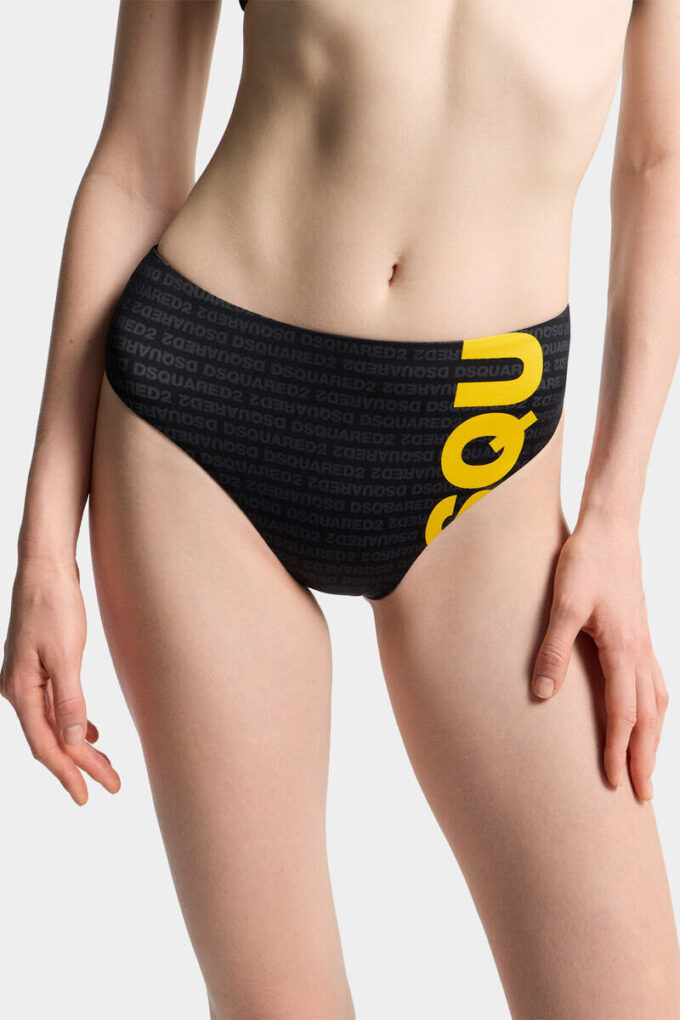 Dsquared2-logo bikinibroekje