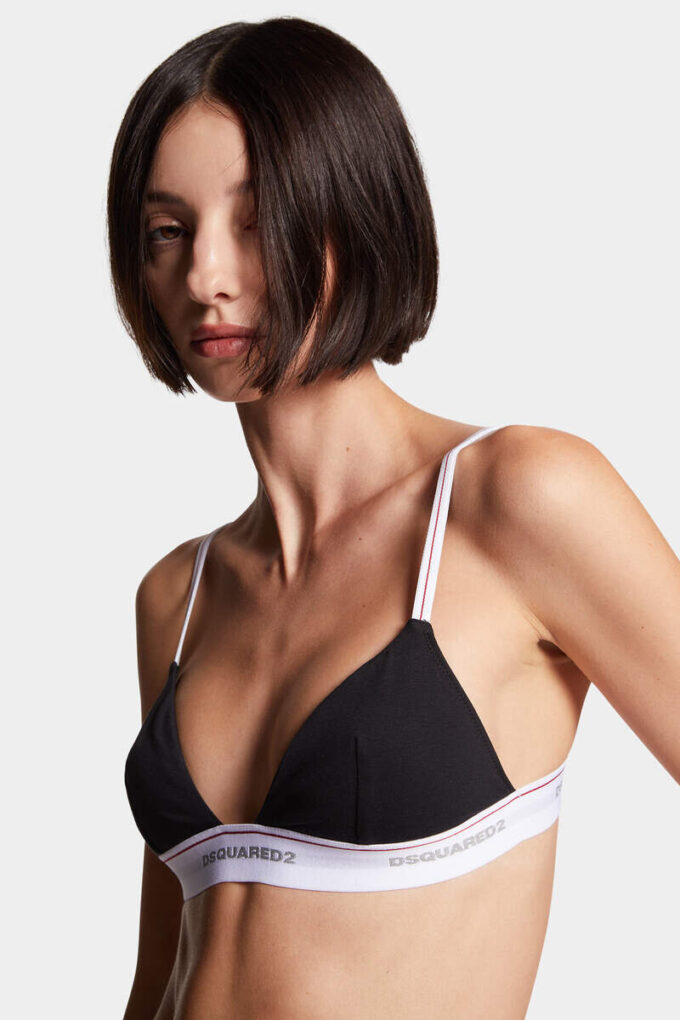 Dsquared2-logo driehoekige beha Dsquared2-logo driehoekige beha