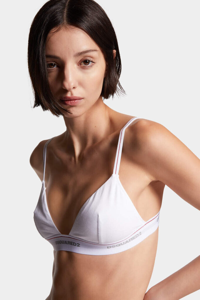 Dsquared2-logo driehoekige beha Dsquared2-logo driehoekige beha