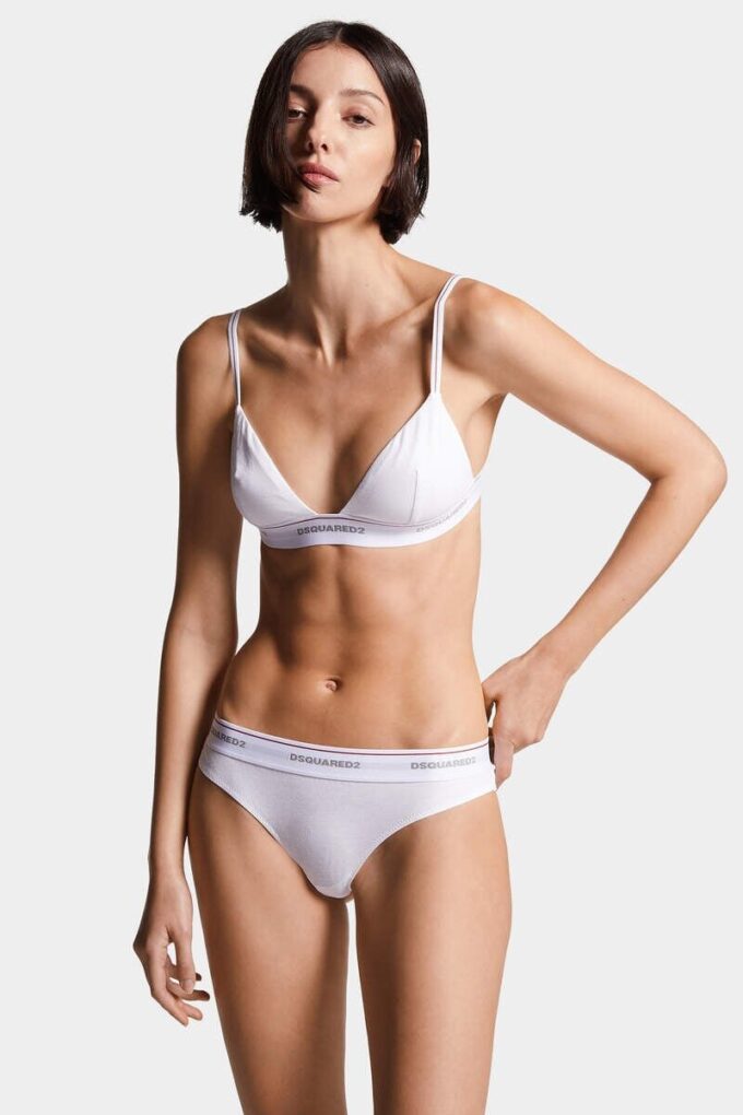 Dsquared2-logo driehoekige beha Dsquared2-logo driehoekige beha