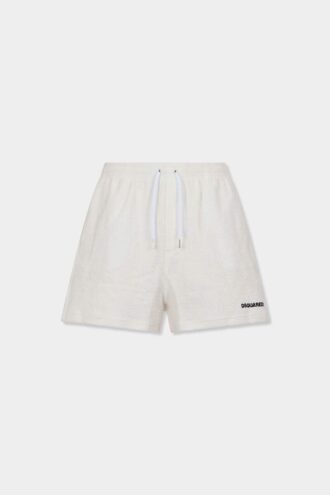 Dsquared2-logo-korte broek van badstof
