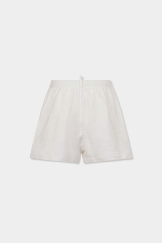 Dsquared2-logo-korte broek van badstof
