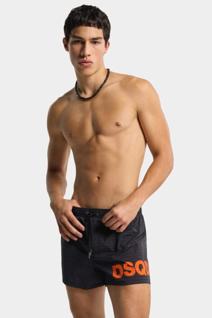 Dsquared2 Logo Midi zwemboxer Dsquared2 Logo Midi zwemboxer