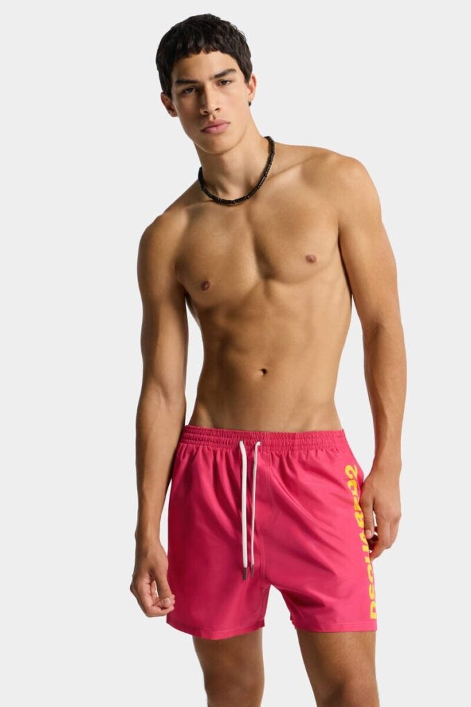 Dsquared2 Logo Midi zwemboxer Dsquared2 Logo Midi zwemboxer