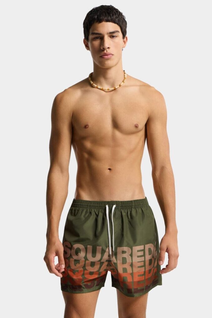 Dsquared2 Logo Midi zwemboxer Dsquared2 Logo Midi zwemboxer