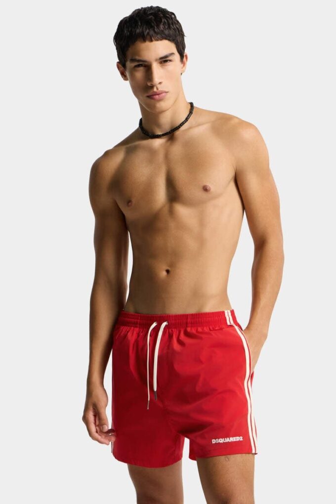 Dsquared2 Logo Midi zwemboxer Dsquared2 Logo Midi zwemboxer