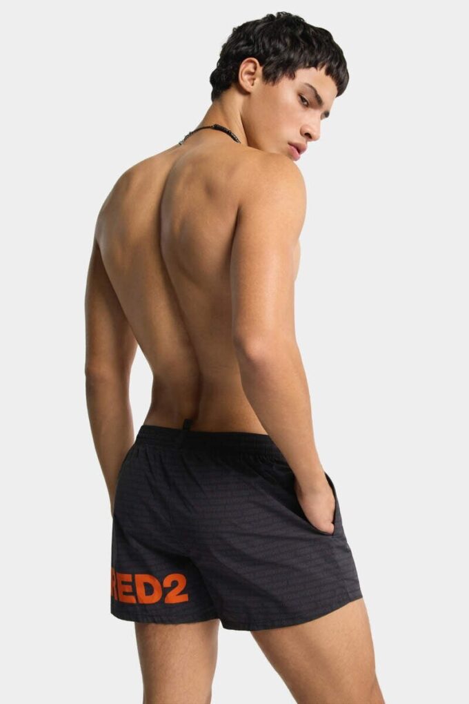Dsquared2 Logo Midi zwemboxer Dsquared2 Logo Midi zwemboxer