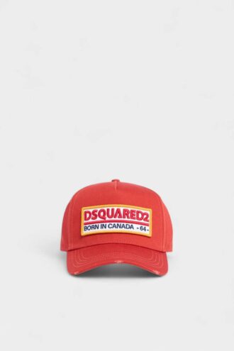 Dsquared2-logo-patch baseballpet